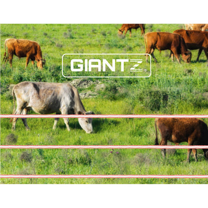 Giantz 2000M Electric Fence Wire Tape Poly Stainless Steel Temporary Fencing Kit | Auzzi Store