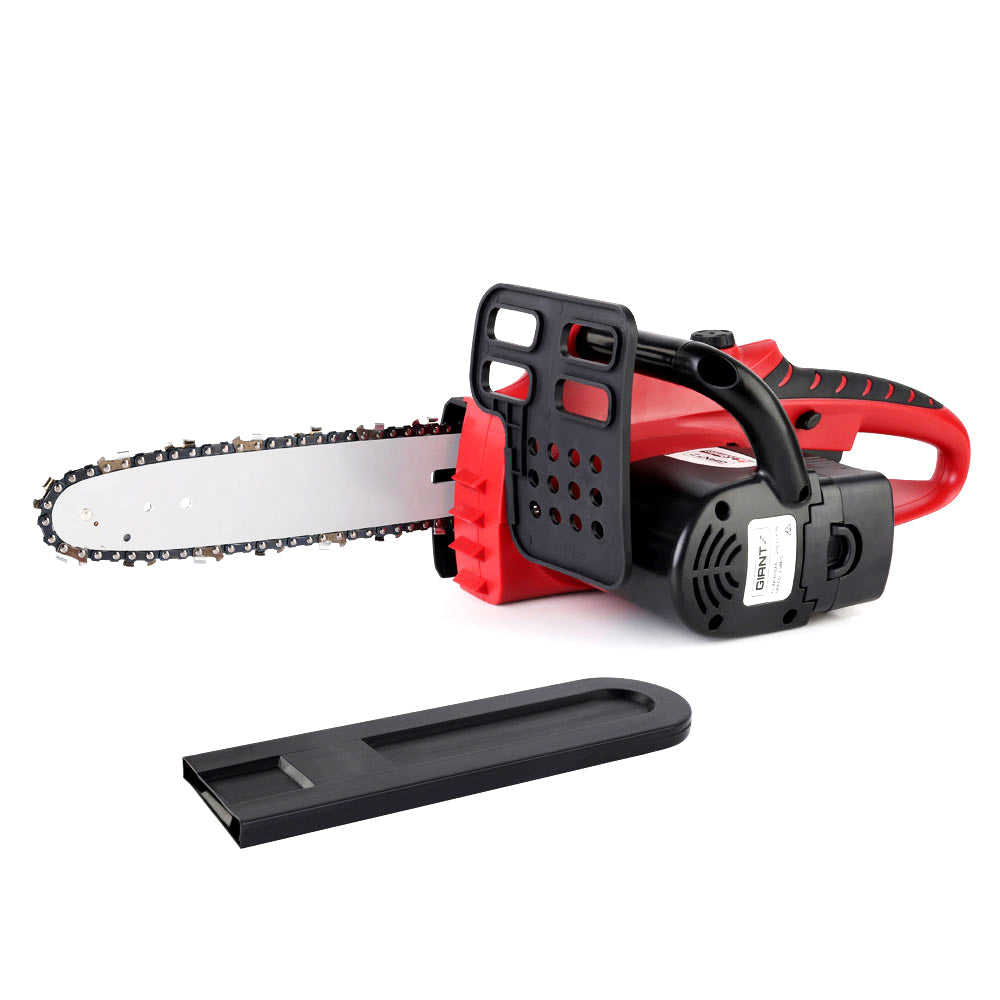 Giantz 20V Cordless Chainsaw - Black and Red | Auzzi Store