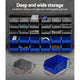 Giantz 30 Storage Bin Rack Wall Mounted – view 3