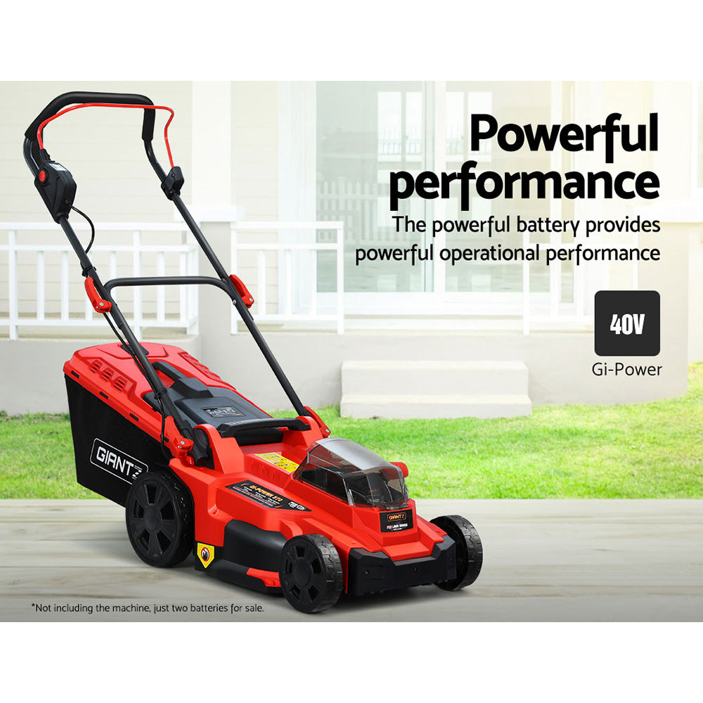 Giantz 40V Battery Only Batteries Lawn Mower Cordless Electric Lithium Powered | Auzzi Store