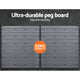 Giantz 44 Storage Bin Rack Wall Mounted Peg Board – view 4