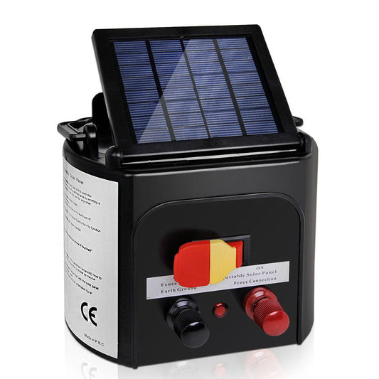 Giantz 5km Solar Electric Fence Charger Energiser | Auzzi Store