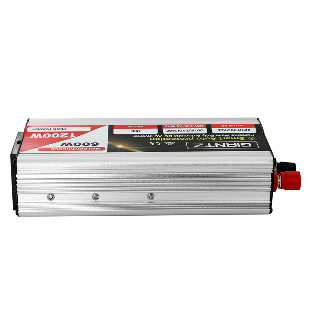 Giantz 600W Puresine Wave DC-AC Power Inverter | Auzzi Store