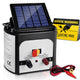 Giantz 8km Solar Power Electric Fence Charger Energiser 0.3J White | Auzzi Store
