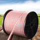 Giantz Electric Fence Wire 400M Tape Fencing Roll Energiser Poly Stainless Steel | Auzzi Store
