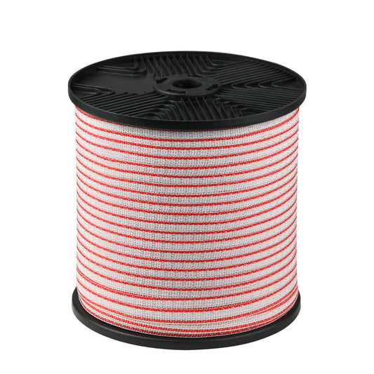Giantz Electric Fence Wire 400M Tape Fencing Roll Energiser Poly Stainless Steel | Auzzi Store