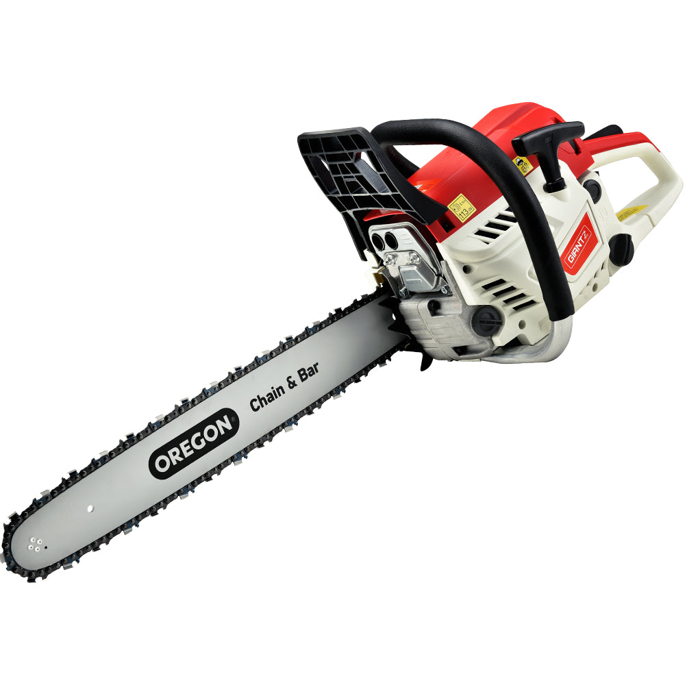 Giantz Petrol Chainsaw Commercial 52cc E-Start 20 Oregon Bar Pruning Chain Saw | Auzzi Store