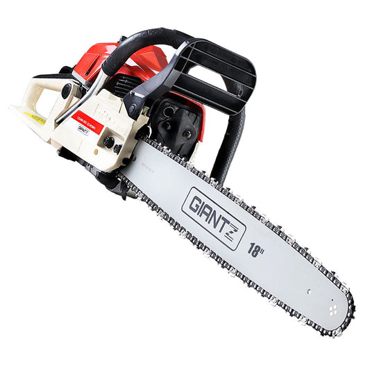 Giantz Petrol Chainsaw Commercial E-Start 18'' | Auzzi Store