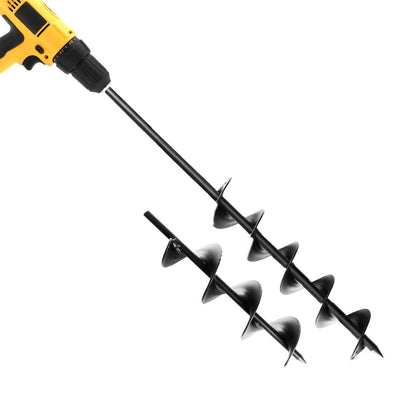 Giantz Power Garden Spiral Auger Hole Digger Earth Drill Bit Φ75x300 & 600mm | Auzzi Store