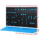 Giantz 54 Storage Bin Rack Wall Mounted Tools – view 2