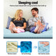 Giselle Bedding Cool Gel 7-zone Memory Foam Mattress Topper w/Bamboo Cover 8cm - Single | Auzzi Store