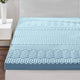 Giselle Bedding Cool Gel 7-zone Memory Foam Mattress Topper w/Bamboo Cover 8cm - Single | Auzzi Store