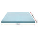 Giselle Bedding Cool Gel Memory Foam Mattress Topper w/Bamboo Cover 5cm - Single | Auzzi Store
