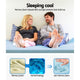 Giselle Bedding Cool Gel Memory Foam Mattress Topper w/Bamboo Cover 8cm - Single | Auzzi Store