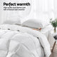 Giselle Bedding Duck Down Feather Quilt 500GSM King Size | Auzzi Store