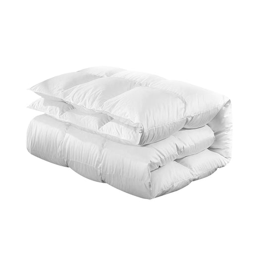 Giselle Bedding Duck Down Feather Quilt 500GSM Queen Size | Auzzi Store