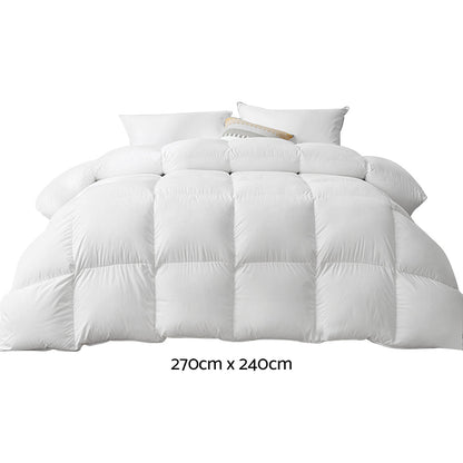 Giselle Bedding Duck Down Feather Quilt 500GSM Super King | Auzzi Store