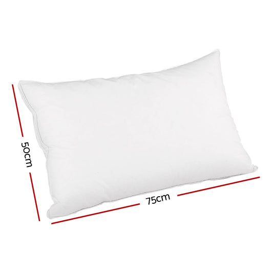 Giselle Bedding Duck Feather Down Twin Pack Pillow | Auzzi Store