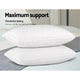 Giselle Bedding Duck Feather Down Twin Pack Pillow | Auzzi Store