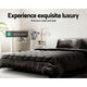 Giselle Bedding Faux Mink Quilt Single Size Charcoal | Auzzi Store