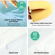 Giselle Bedding Foam Wedge Back Support Pillow | Auzzi Store