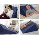 Giselle Bedding Foam Wedge Back Support Pillow - Blue | Auzzi Store