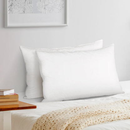 Giselle Bedding Goose Feather Down Twin Pack Pillow | Auzzi Store