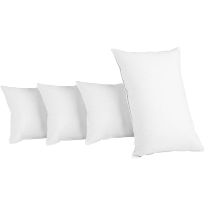 Giselle Bedding King Size 4 Pack Bed Pillow Medium*2 Firm*2 Microfibre Fiiling | Auzzi Store