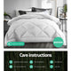 Giselle Bedding King Size 400GSM Microfibre Bamboo Microfiber Quilt | Auzzi Store