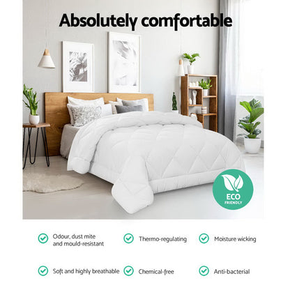 Giselle Bedding King Size 800GSM Microfibre Bamboo Microfiber Quilt | Auzzi Store