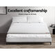 Giselle Bedding Mattress Topper Egg Crate Foam Toppers Bed Protector Underlay Q | Auzzi Store