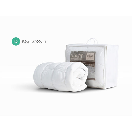 Giselle Bedding Mattress Topper Pillowtop - Double | Auzzi Store