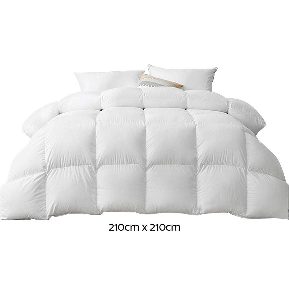 Giselle Bedding Queen Size 700GSM Goose Down Feather Quilt | Auzzi Store