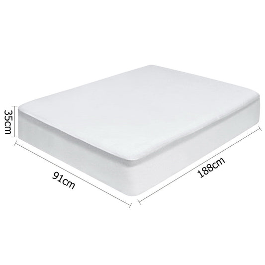Giselle Bedding Single Size Waterproof Bamboo Mattress Protector | Auzzi Store