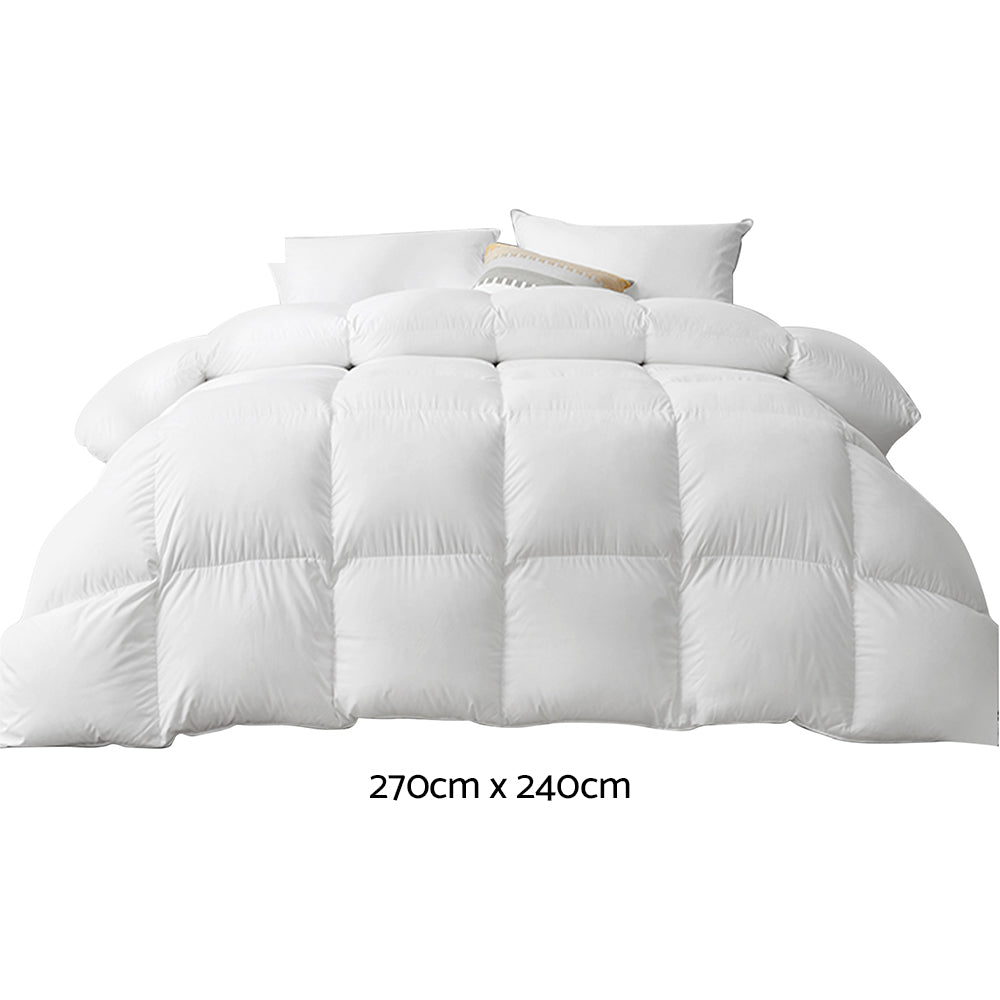 Giselle Bedding Super King 500GSM Goose Down Feather Quilt | Auzzi Store