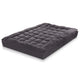 Giselle Double Mattress Topper Pillowtop 1000GSM Charcoal Microfibre Bamboo Fibre Filling Protector | Auzzi Store
