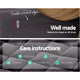 Giselle Double Mattress Topper Pillowtop 1000GSM Charcoal Microfibre Bamboo Fibre Filling Protector | Auzzi Store