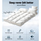 Giselle King Single Mattress Topper Bamboo Fibre Pillowtop Protector | Auzzi Store