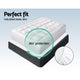 Giselle King Single Mattress Topper Bamboo Fibre Pillowtop Protector | Auzzi Store