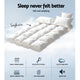 Giselle Single Mattress Topper Bamboo Fibre Pillowtop Protector | Auzzi Store