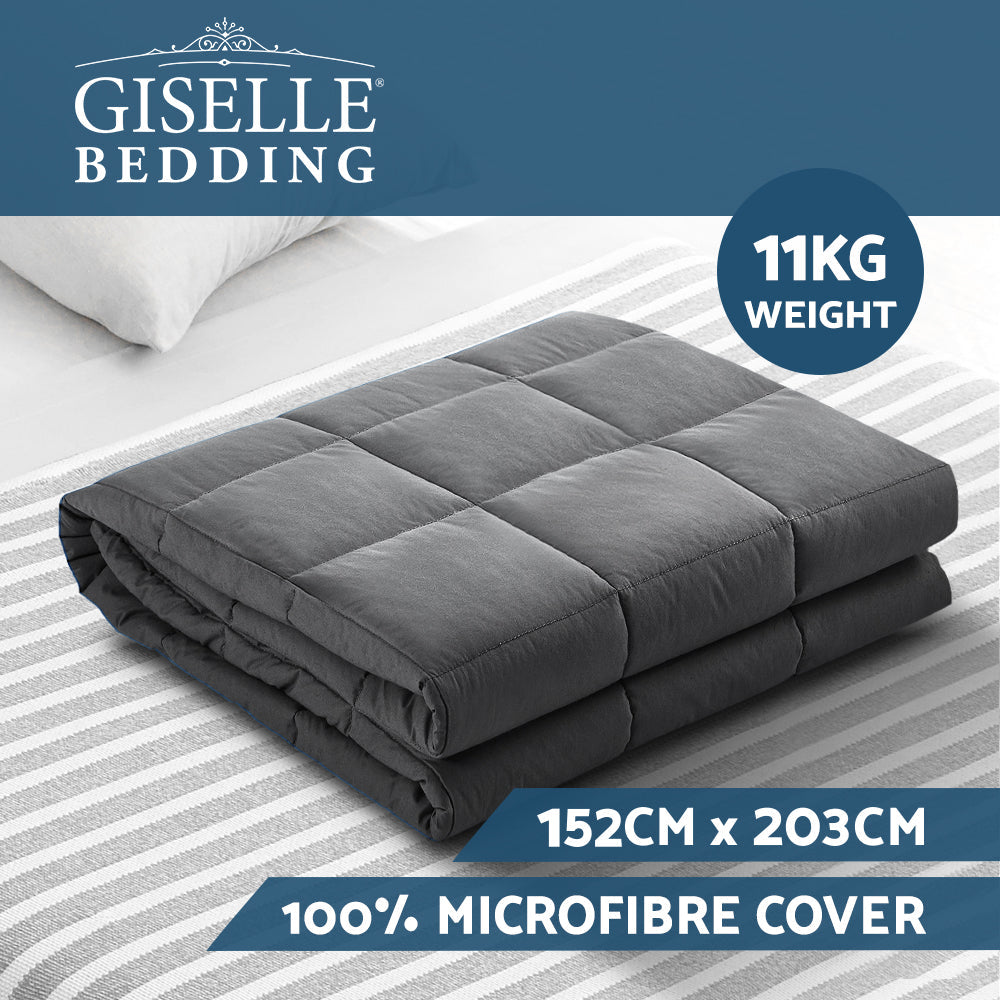 Giselle Weighted Blanket 11KG Heavy Gravity Blankets Adult Deep Sleep Ralax Washable | Auzzi Store