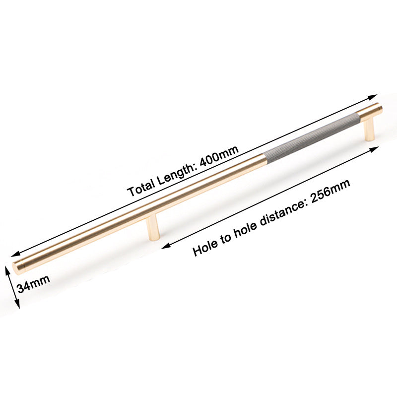 Gold Solid Modern Design Furniture Kitchen Cabinet Handles Drawer Bar Handle Pull 256mm | Auzzi Store