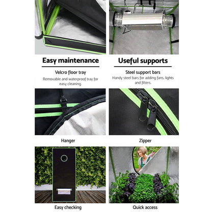 Green Fingers 80cm Hydroponic Grow Tent | Auzzi Store