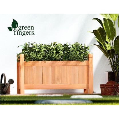 Greenfingers Garden Bed Raised Wooden Planter Box Vegetables 60x30x33cm | Auzzi Store