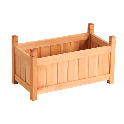 Greenfingers Garden Bed Raised Wooden Planter Box Vegetables 60x30x33cm | Auzzi Store