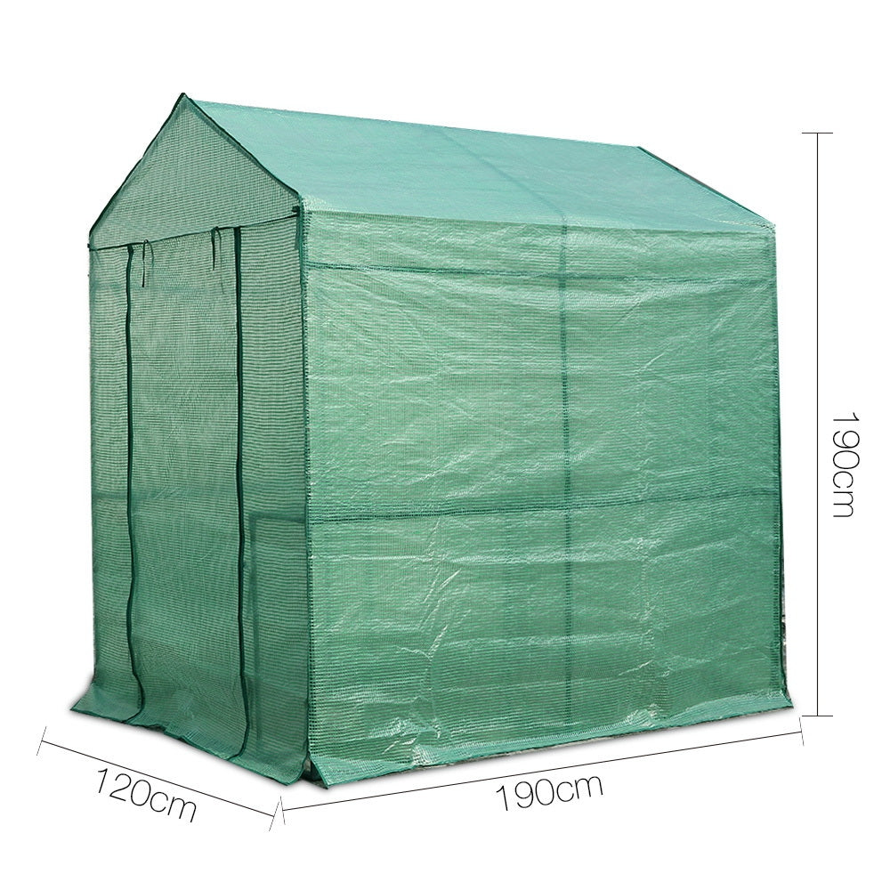 Greenfingers Greenhouse Garden Shed Green House 1.9X1.2M Storage Plant Lawn | Auzzi Store