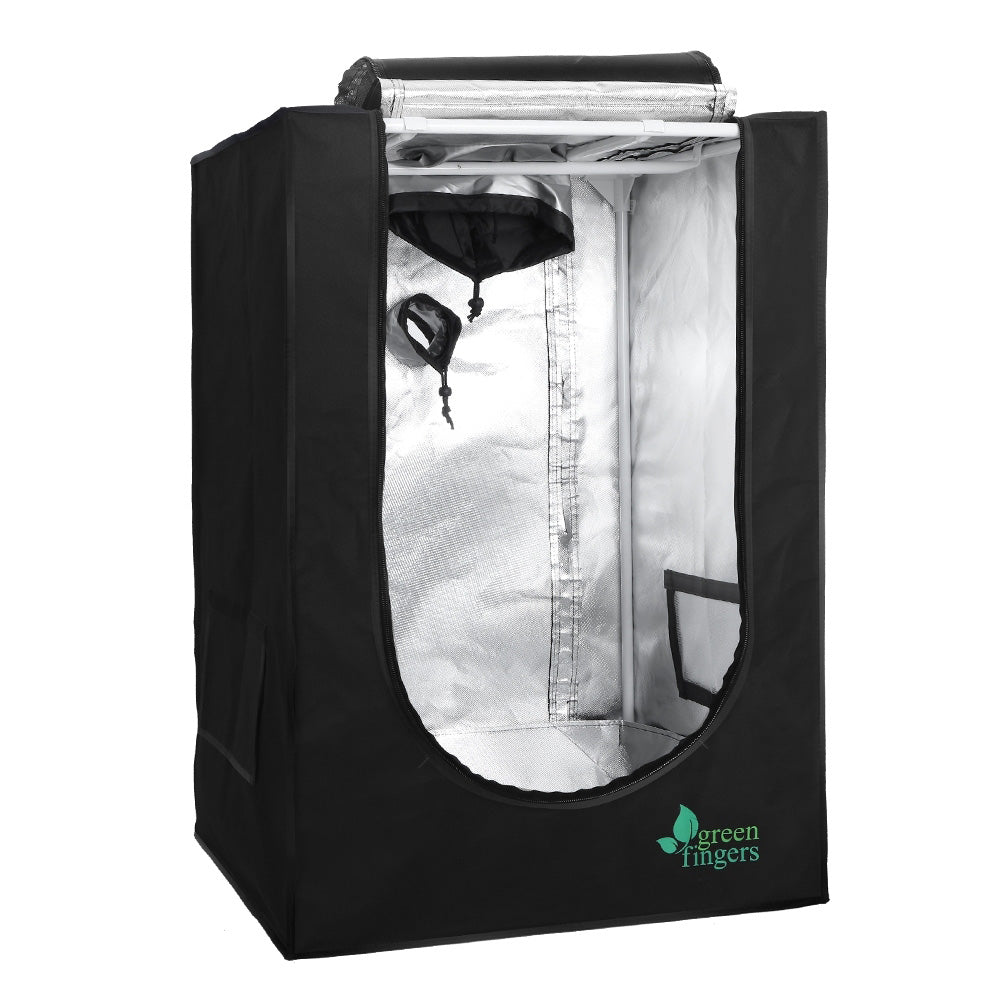 Greenfingers Hydroponics Grow Tent Kits Hydroponic Grow System Black 60X60X90CM 600D Oxford | Auzzi Store