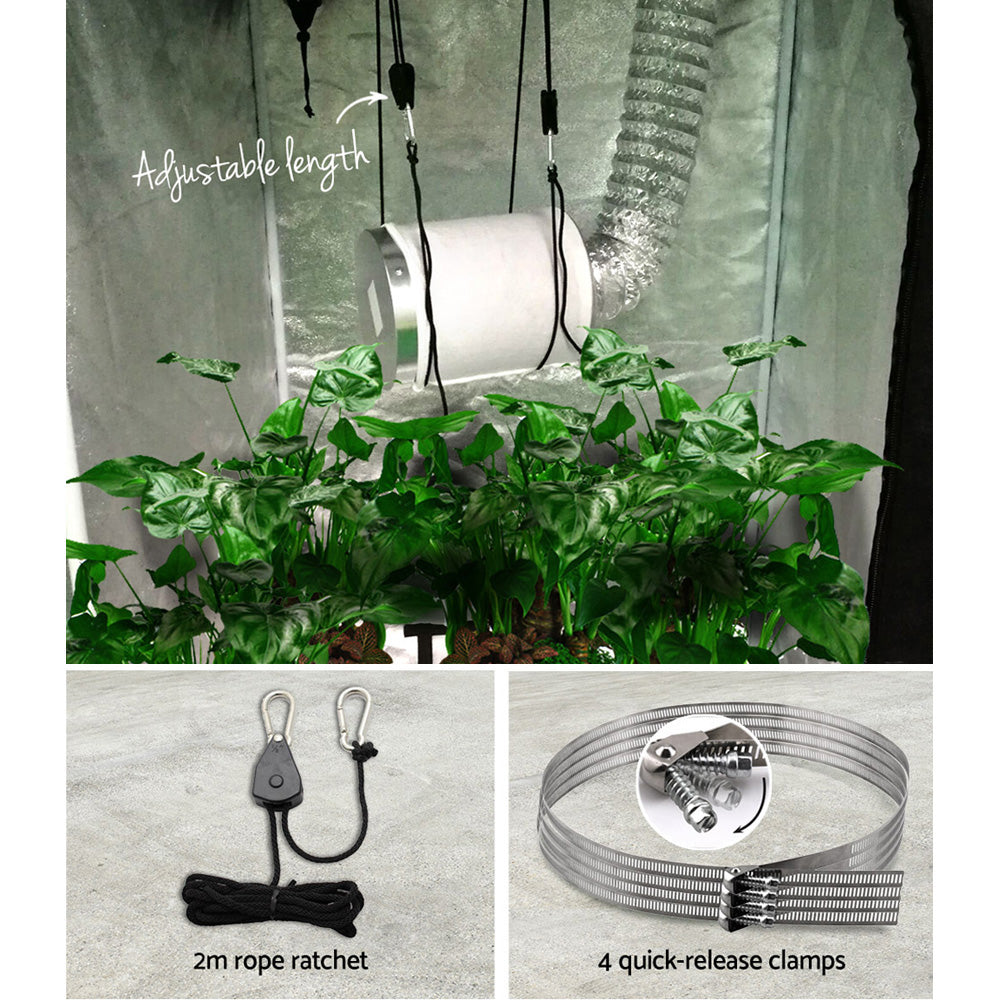 Greenfingers Ventilation Fan and Active Carbon Filter Ducting Kit | Auzzi Store