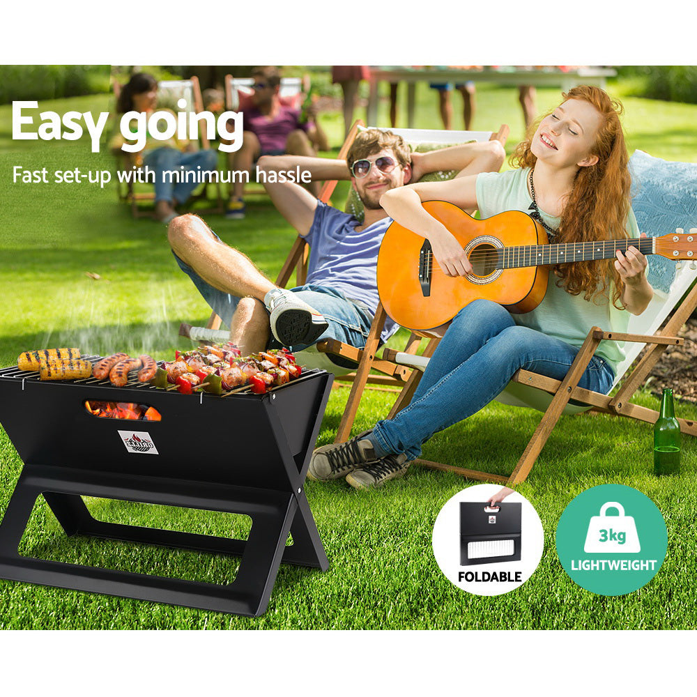 Grillz Notebook Portable Charcoal BBQ Grill | Auzzi Store