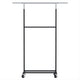 Artiss Clothes Rack Double Rod Airer Rail Coat Stand Adjustable Hanger – view 3